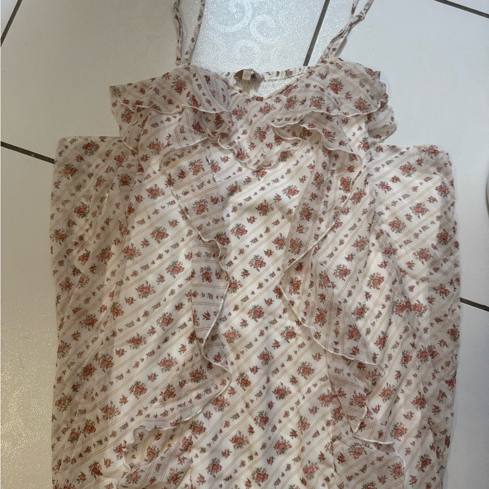 Floral Ruffle Dress